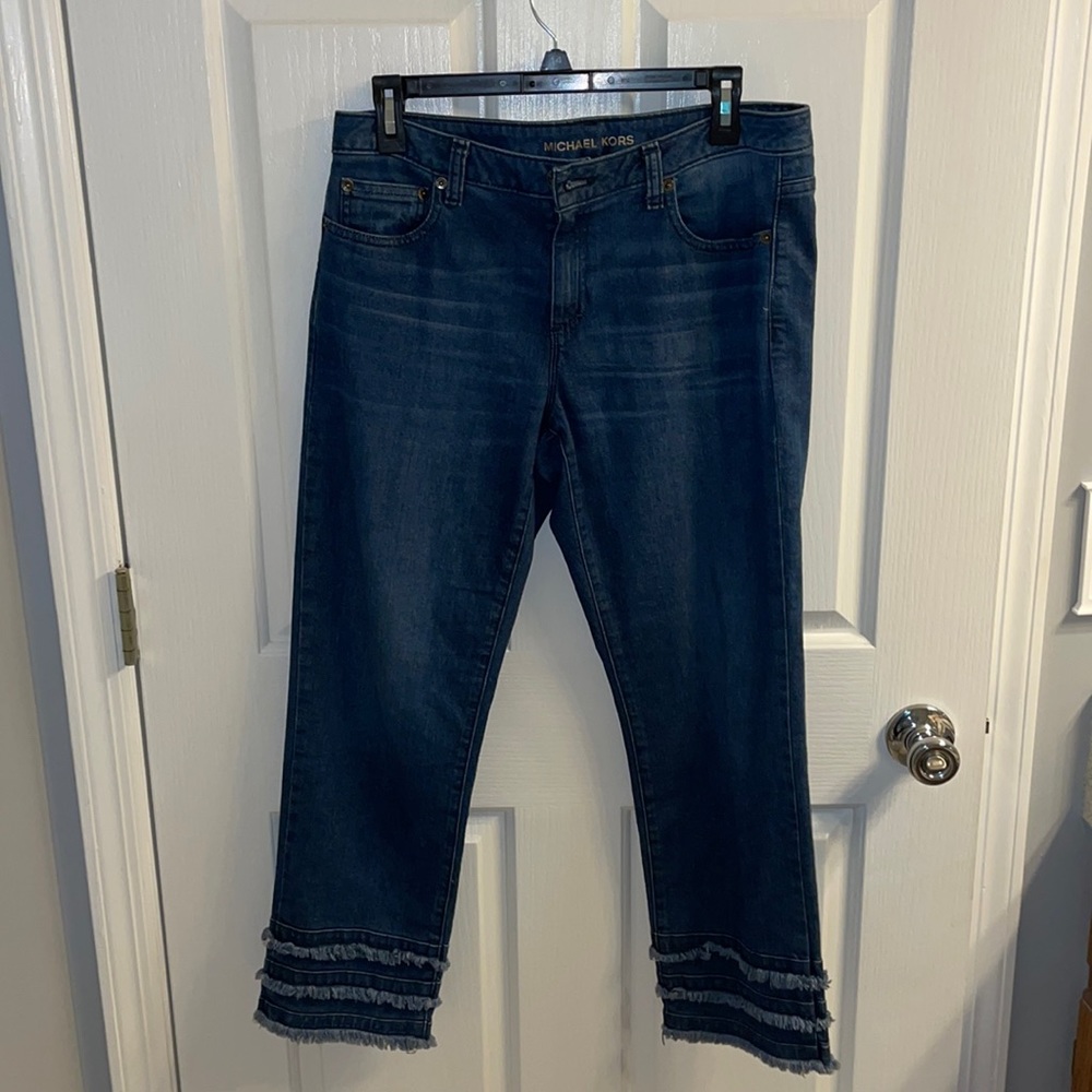 Michael Kors Ruffle Jeans